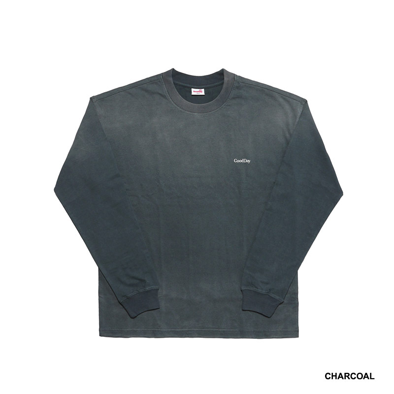 GOOD DAY(グッデイ)/ FADE BORDER LS TEE -3.COLOR-