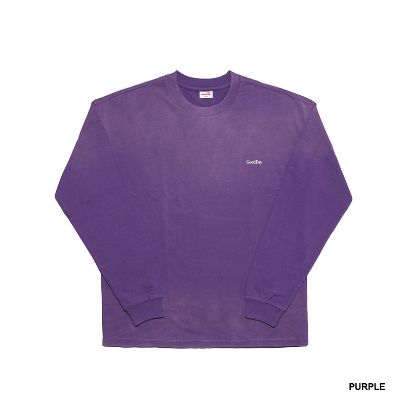 GOOD DAY(グッデイ)/ FADE BORDER LS TEE -3.COLOR-