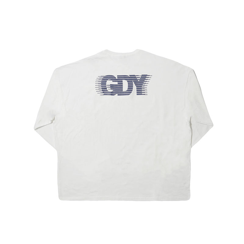 GOOD DAY(グッデイ)/ SHAKING POCKET LS T-S -3.COLOR-(WHITE)