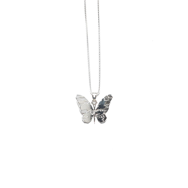 MONTLEY(モーレー)/ BUTTERFLY NECKLACE -SILVER-