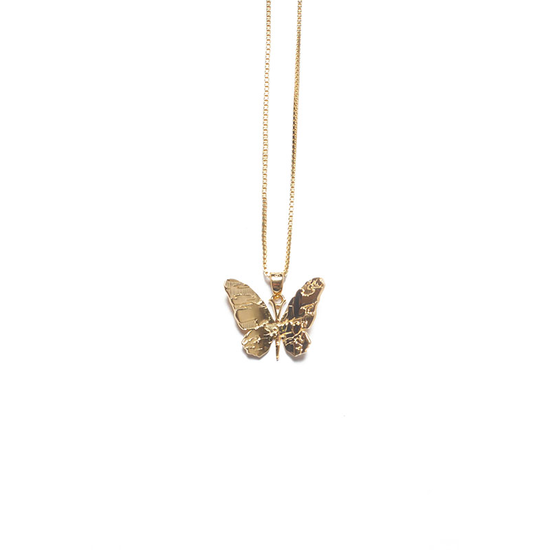 MONTLEY(モーレー)/ BUTTERFLY NECKLACE -GOLD-