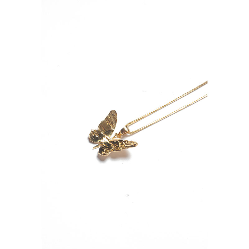 MONTLEY(モーレー)/ BUTTERFLY NECKLACE -GOLD-