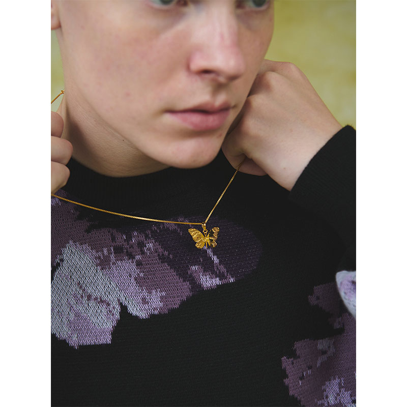 MONTLEY(モーレー)/ BUTTERFLY NECKLACE -GOLD-