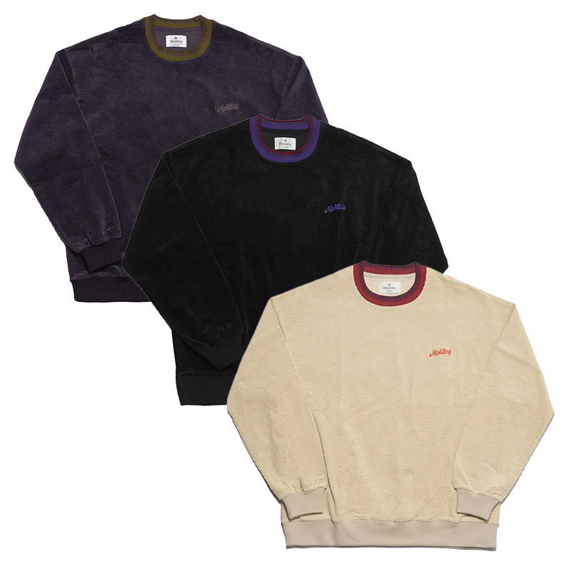 MONTLEY(モーレー)/ CORDUROY CREW -3.COLOR-