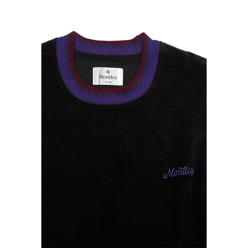 MONTLEY(モーレー)/ CORDUROY CREW -3.COLOR-