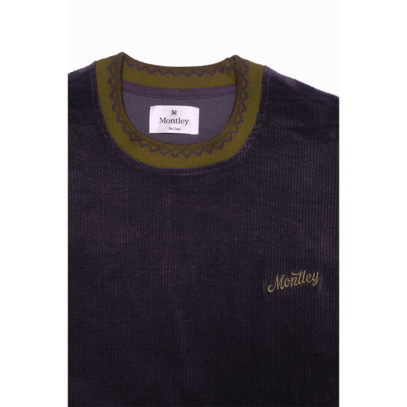 MONTLEY(モーレー)/ CORDUROY CREW -3.COLOR-
