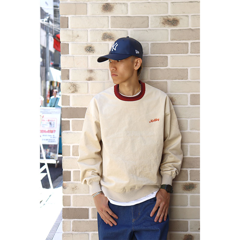 MONTLEY(モーレー)/ CORDUROY CREW -3.COLOR-