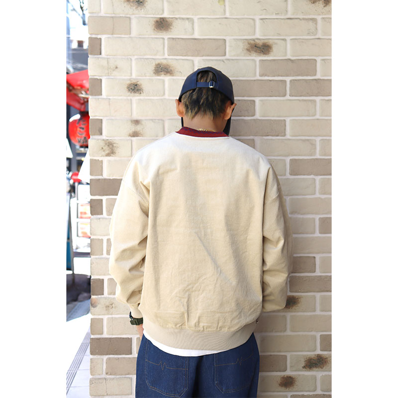 MONTLEY(モーレー)/ CORDUROY CREW -3.COLOR-