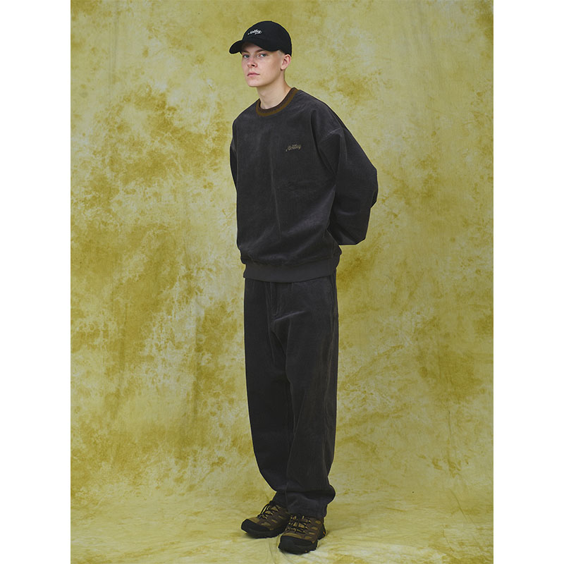 MONTLEY(モーレー)/ CORDUROY CREW -3.COLOR-