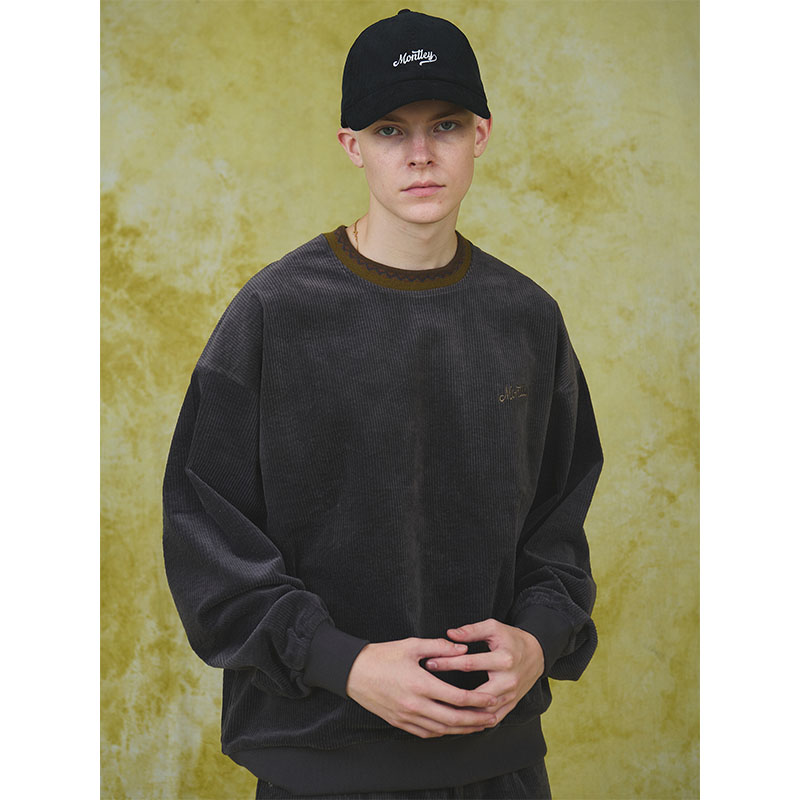 MONTLEY(モーレー)/ CORDUROY CREW -3.COLOR-
