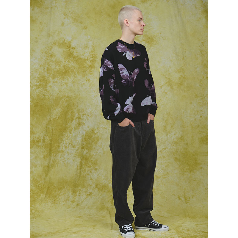 MONTLEY(モーレー)/ BUTTERFLY CREW KNIT -2.COLOR-