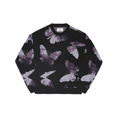 MONTLEY(モーレー)/ BUTTERFLY CREW KNIT -2.COLOR-