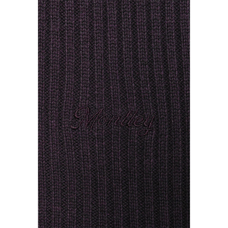 MONTLEY(モーレー)/ HALF ZIP KNIT -3.COLOR-