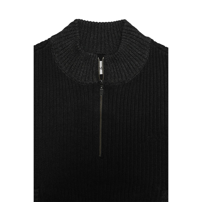 MONTLEY(モーレー)/ HALF ZIP KNIT -3.COLOR-