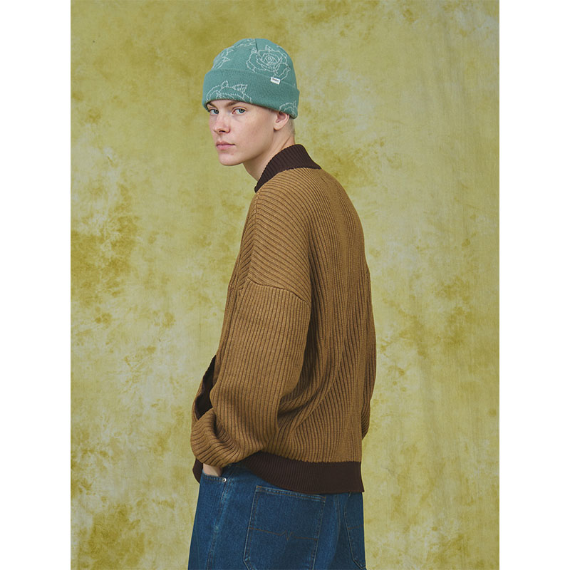 MONTLEY(モーレー)/ HALF ZIP KNIT -3.COLOR-