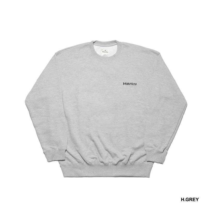 MONTLEY(モーレー)/ CIRCLE FLOWER CREW SW -3.COLOR-
