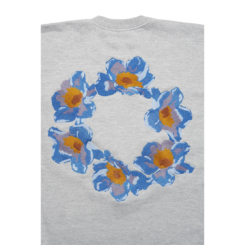MONTLEY(モーレー)/ CIRCLE FLOWER CREW SW -3.COLOR-