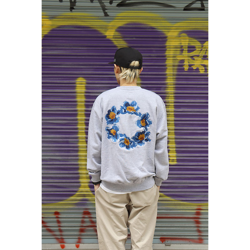 MONTLEY(モーレー)/ CIRCLE FLOWER CREW SW -3.COLOR-