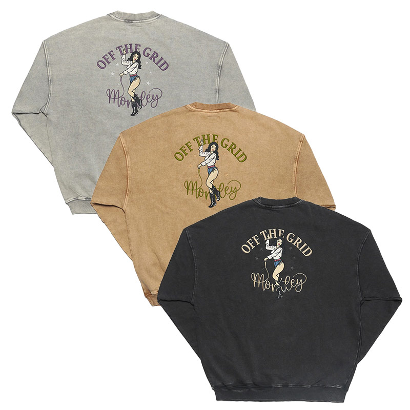 MONTLEY(モーレー)/ LADY VINTAGE CREW SW -3.COLOR-