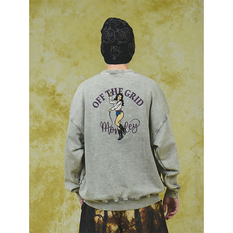 MONTLEY(モーレー)/ LADY VINTAGE CREW SW -3.COLOR-