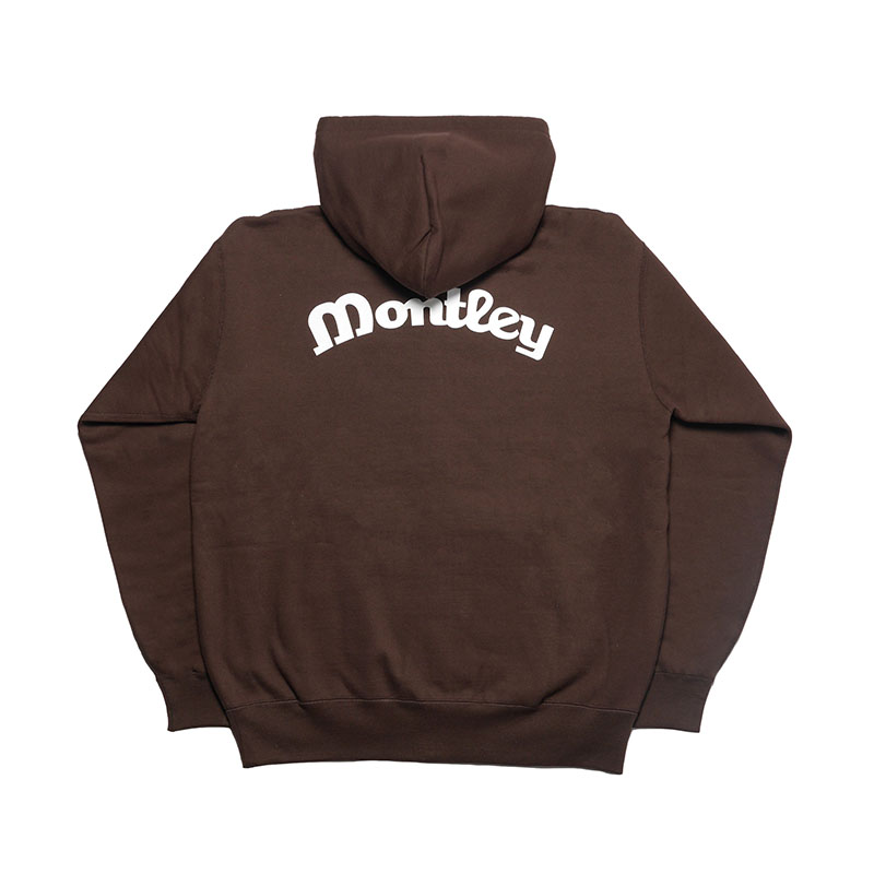 MONTLEY(モーレー)/ LOGO HEAVY ZIP HOOD -3.COLOR-