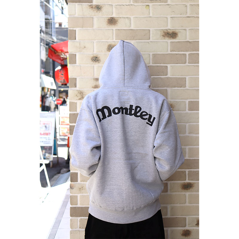 MONTLEY(モーレー)/ LOGO HEAVY ZIP HOOD -3.COLOR-