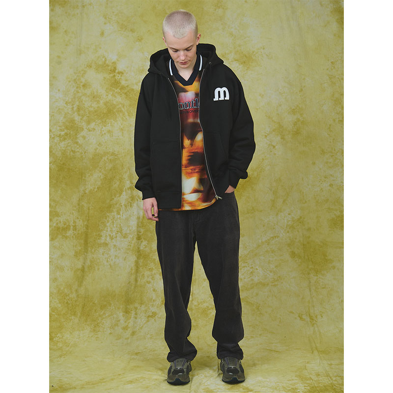 MONTLEY(モーレー)/ LOGO HEAVY ZIP HOOD -3.COLOR-