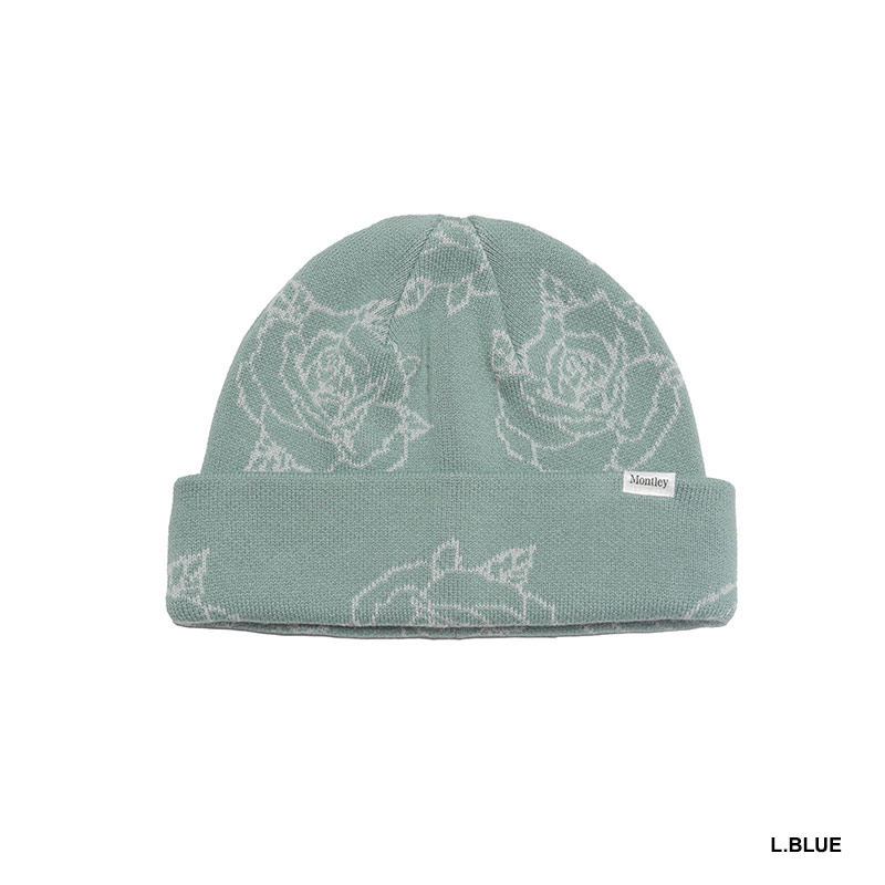 MONTLEY(モーレー)/ ROSE KNIT CAP -3.COLOR-