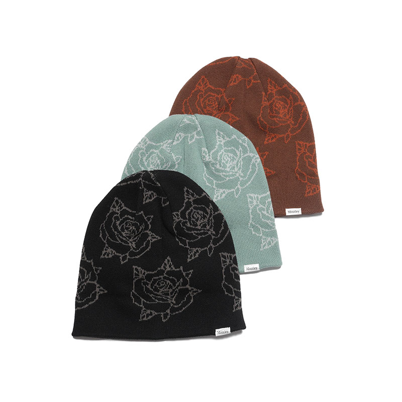 MONTLEY(モーレー)/ ROSE KNIT CAP -3.COLOR-