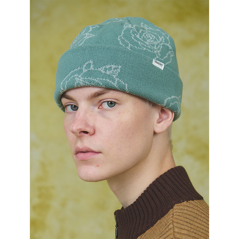 MONTLEY(モーレー)/ ROSE KNIT CAP -3.COLOR-