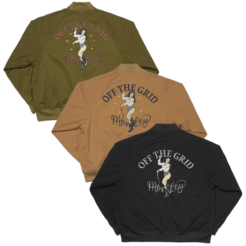 MONTLEY(モーレー)/ COTTON ZIP JKT -3.COLOR-
