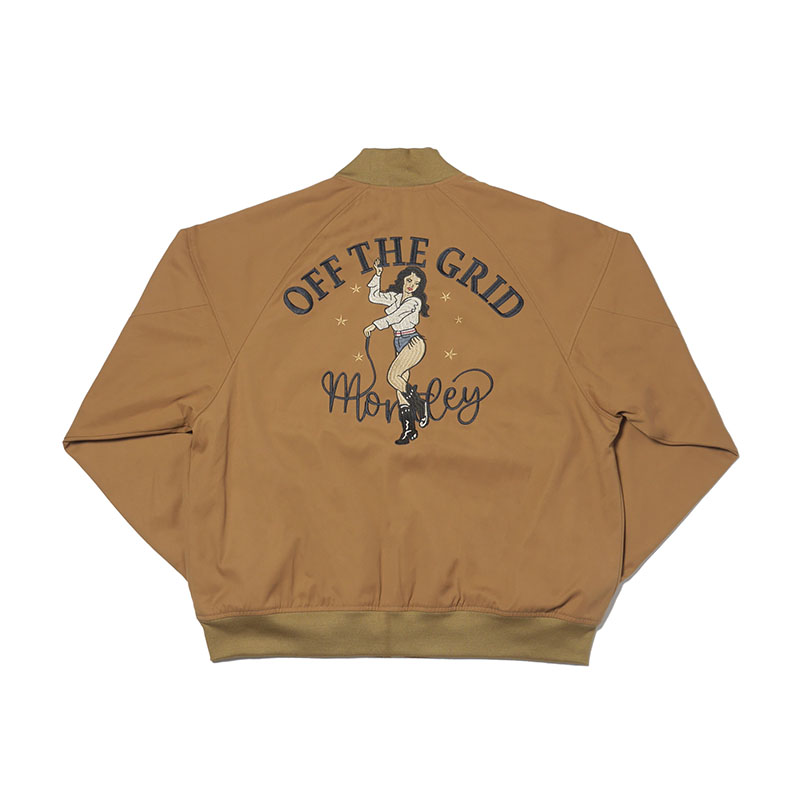 MONTLEY(モーレー)/ COTTON ZIP JKT -3.COLOR-(BEIGE)