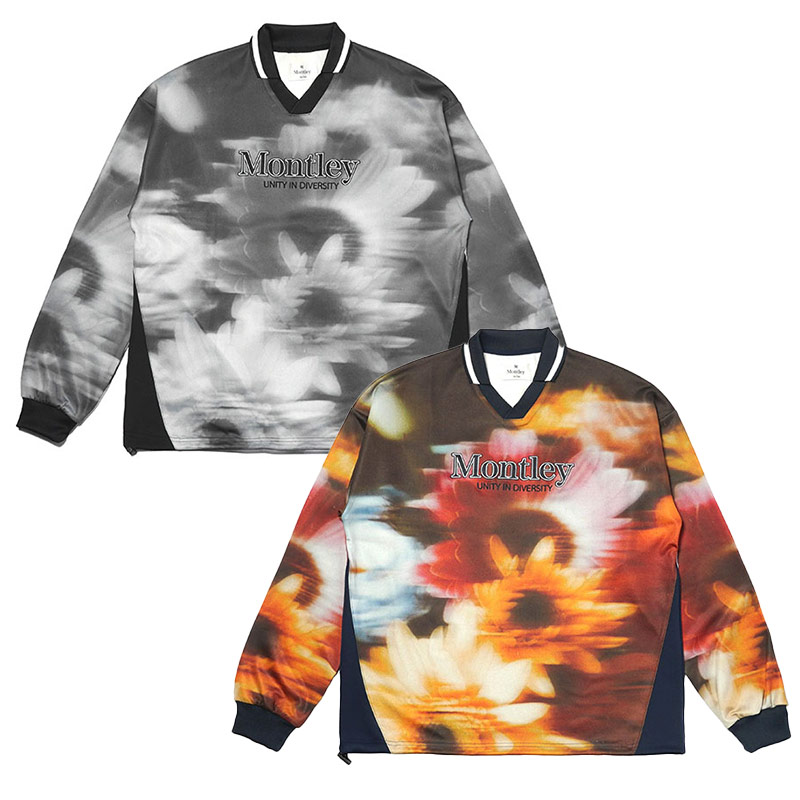 MONTLEY(モーレー)/ FLOWER GAME LS SHIRT -2.COLOR-