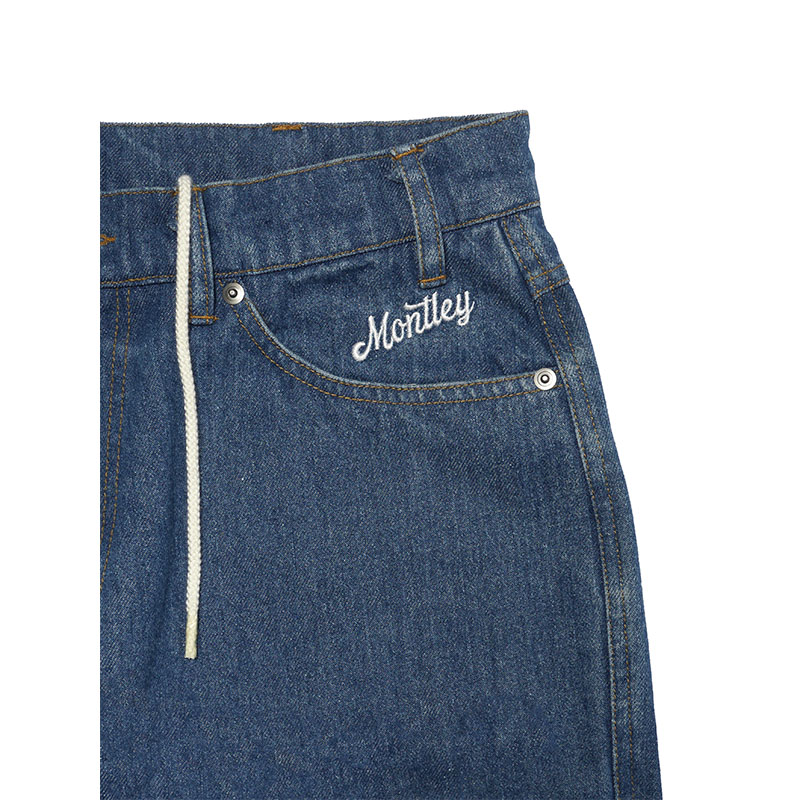 MONTLEY(モーレー)/ DENIM PANTS -NAVY-