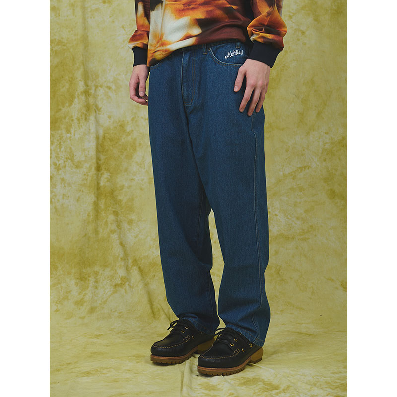 MONTLEY(モーレー)/ DENIM PANTS -NAVY-