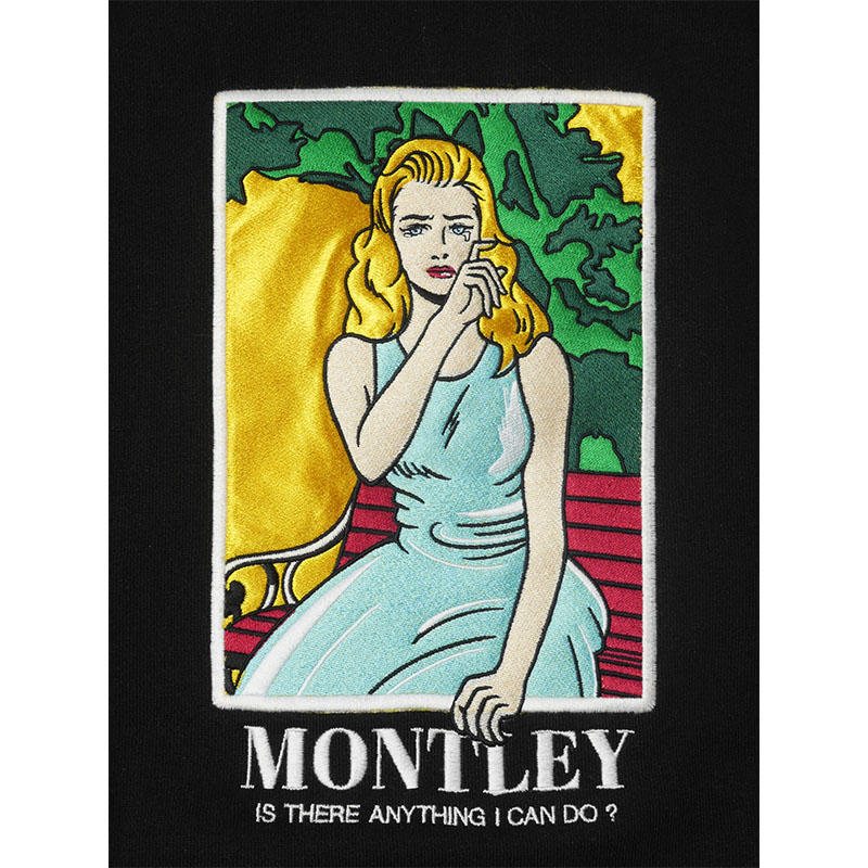 MONTLEY(モーレー)/ CRY HOOD SWEAT -2.COLOR-