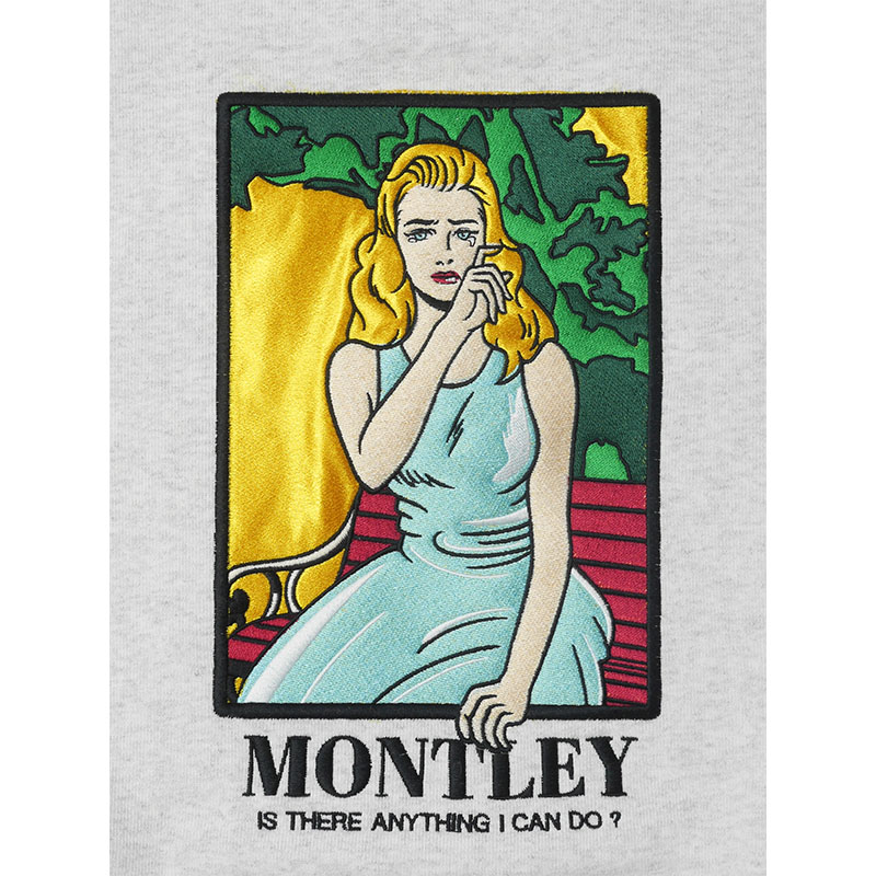 MONTLEY(モーレー)/ CRY HOOD SWEAT -2.COLOR-