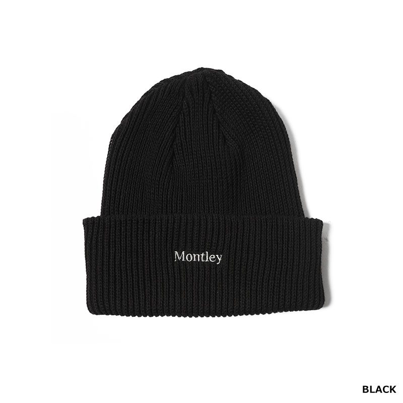 MONTLEY(モーレー)/ LOGO KNIT CAP -3.COLOR-