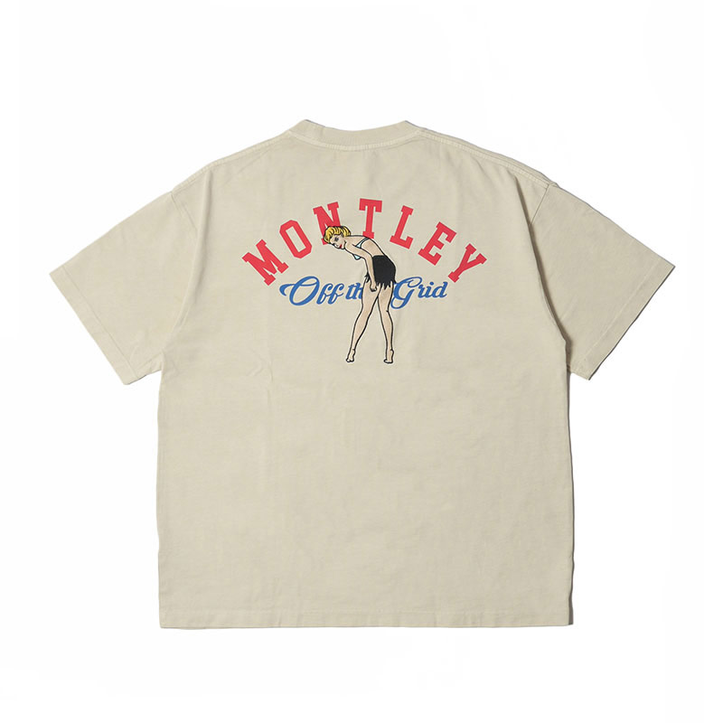 MONTLEY(モーレー)/ O.T.G.LADY VINTAGE SS TEE -3.COLOR-(BEIGE)