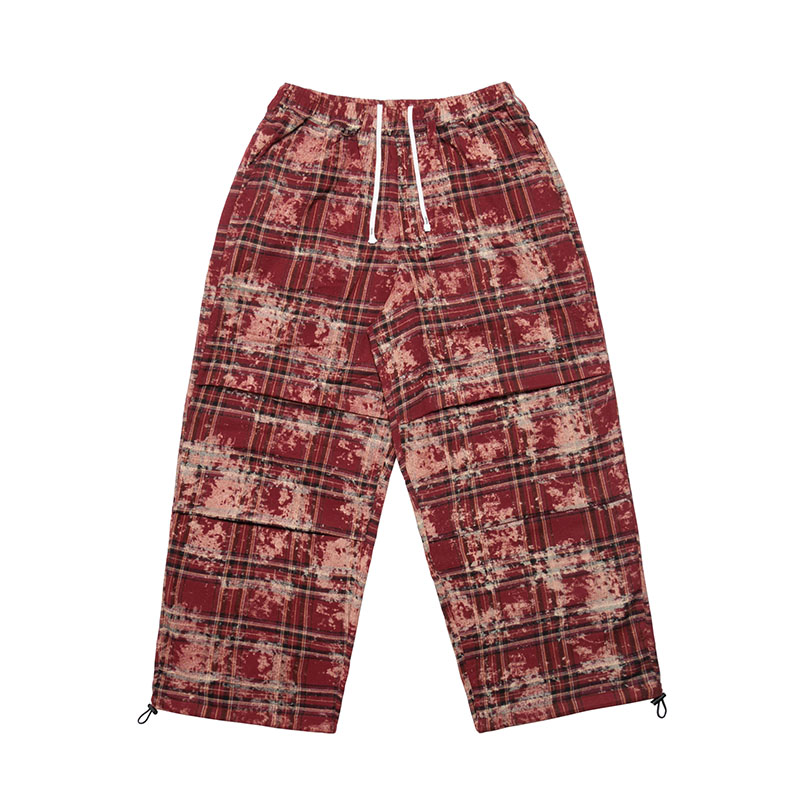 Cheers(チアーズ)/ WT CHECK PANTS -RED-
