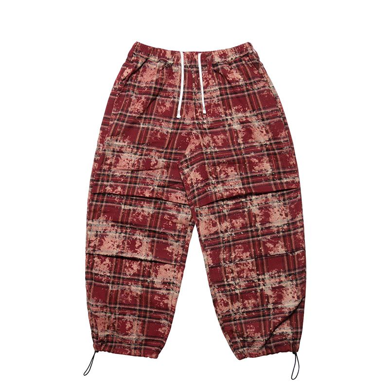 Cheers(チアーズ)/ WT CHECK PANTS -RED-