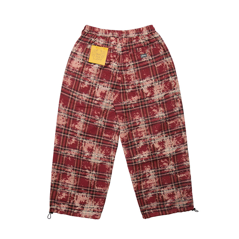 Cheers(チアーズ)/ WT CHECK PANTS -RED-