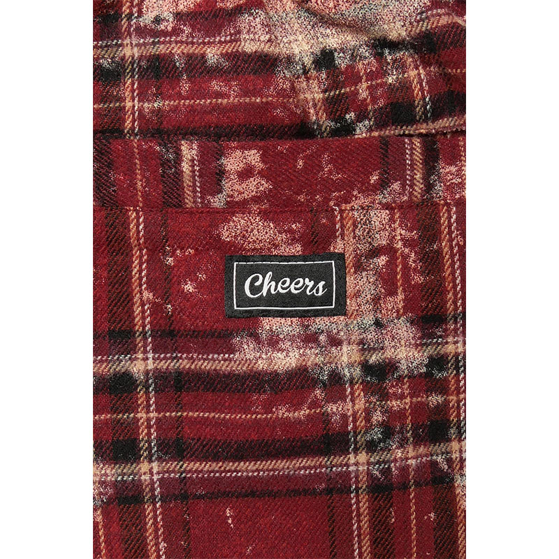 Cheers(チアーズ)/ WT CHECK PANTS -RED-