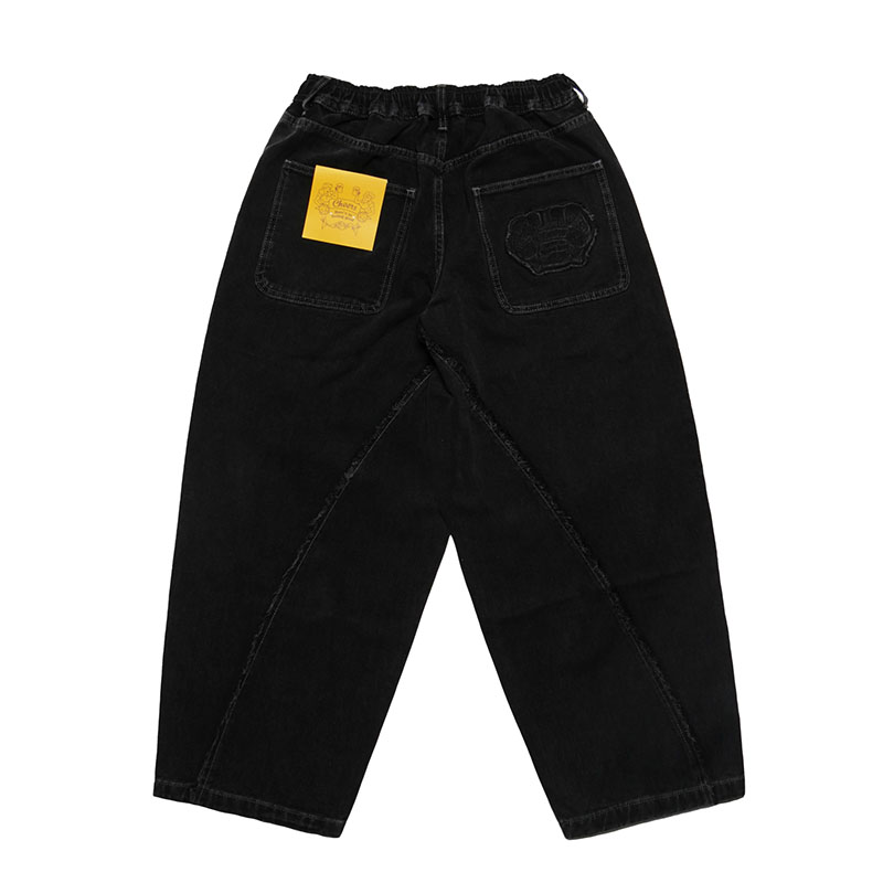 Cheers(チアーズ)/ BL DENIM PANTS -W.BLACK-