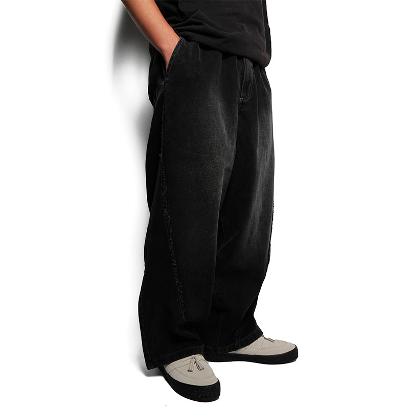 Cheers(チアーズ)/ BL DENIM PANTS -W.BLACK-