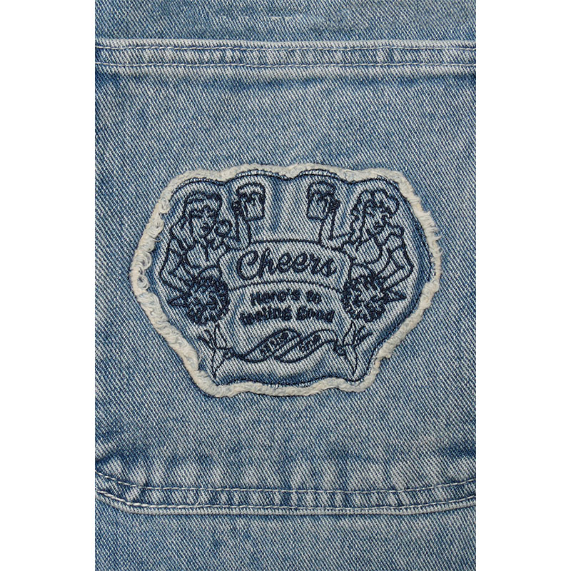 Cheers(チアーズ)/ BL DENIM PANTS -W.INDIGO-