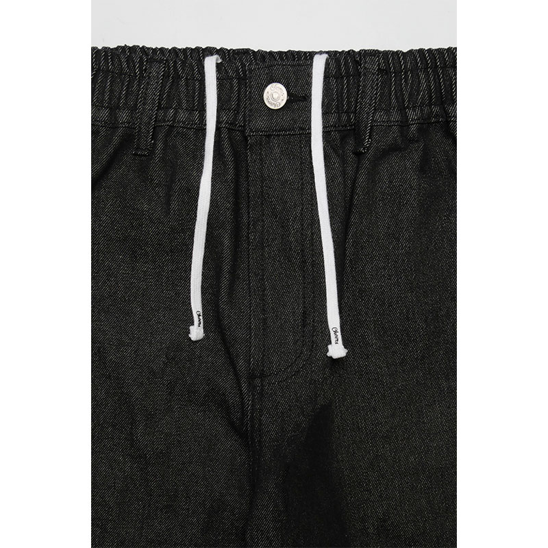 Cheers(チアーズ)/ (R)BAGGY DENIM PANTS -BLACK-