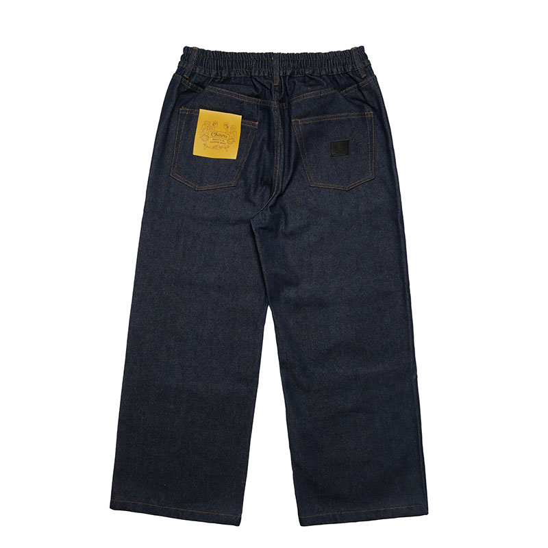 Cheers(チアーズ)/ (R)BAGGY DENIM PANTS -NAVY-