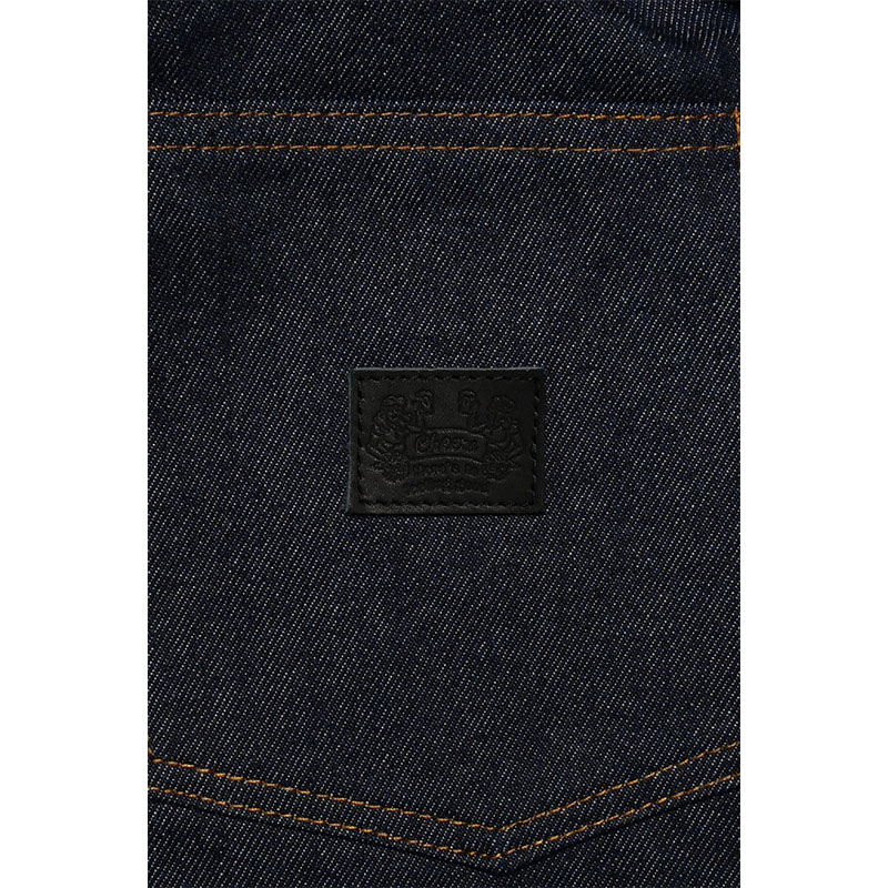 Cheers(チアーズ)/ (R)BAGGY DENIM PANTS -NAVY-