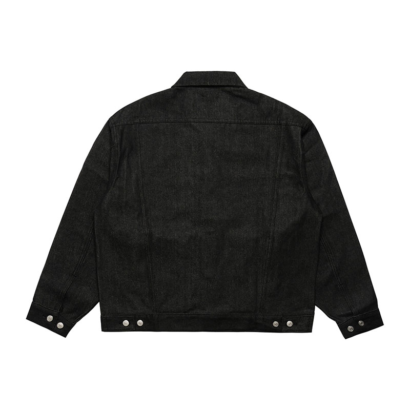 Cheers(チアーズ)/ (R)DENIM JACKET -BLACK-